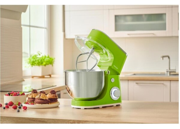 Sencor - Kuchyňský robot s nerezovou mísou 1300W/230V zelená