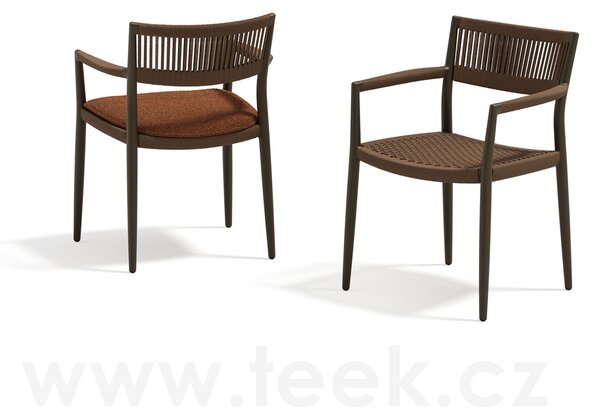 Tribu Křeslo Nagomi, Tribu, rám hliník, barva linen/linen, bez sedáků