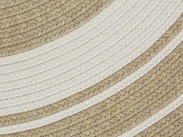 Koberec Hanse Home Braided Trenzado krémový / béžový kruh