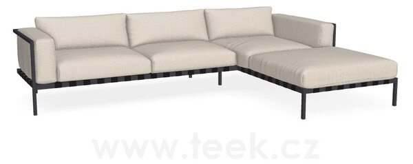 Tribu Sedací sestava Natal set 1A/AB, 286x188 cm, rám lakovaný hliník/barva dle vzorníku, polstrování látka kategorie E barva dle vzorníku