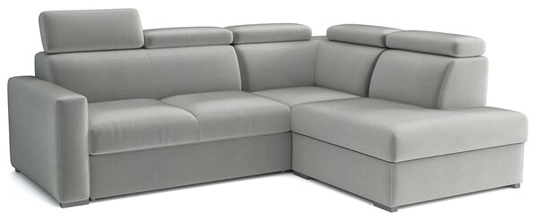 Sedací souprava PEDRO L | 250x200 cm | rozkládací + úložný prostor | polohovatelné záhlavníky | VÝBĚR TKANIN