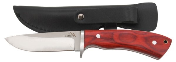 Nůž s koženým pouzdrem 21 cm