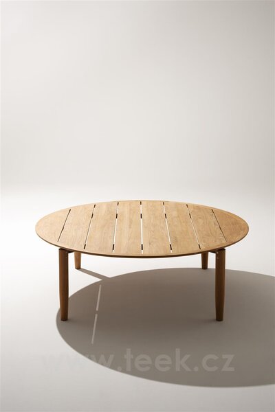 Roda Teakový jídelní stůl Levante, Roda, kulatý 170x75 cm