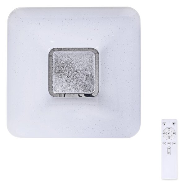 Stropní LED svítidlo Yax, 1x LED 24w, 3000-6000k, w, s ovladačem