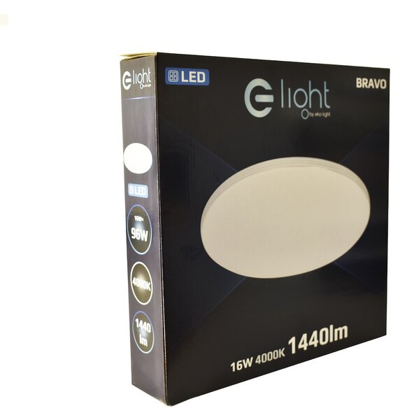 Stropní LED svítidlo Bravo, 1x LED 16w, 4000k, ch