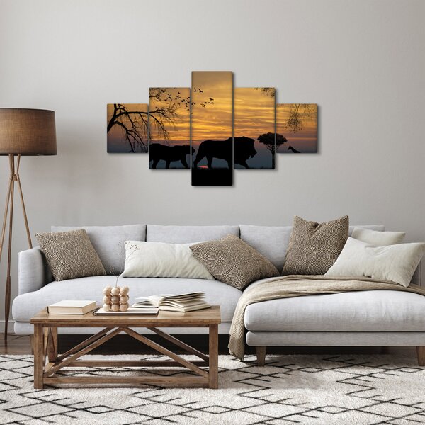Obraz Safari (125x70 cm)