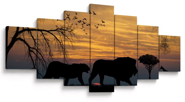 Obraz Safari (210x100 cm)