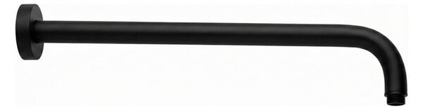 Paffoni - Sprchové rameno kulaté 40 cm černá