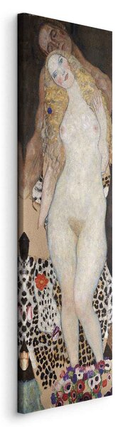 Artgeist Obraz - Adam a Eva (Gustav Klimt) Velikost: 40x120 cm, Provedení: Premium Print