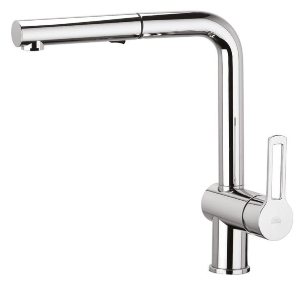 Paffoni - Dřezová baterie s vytahovací sprškou RINGO 29,2 cm