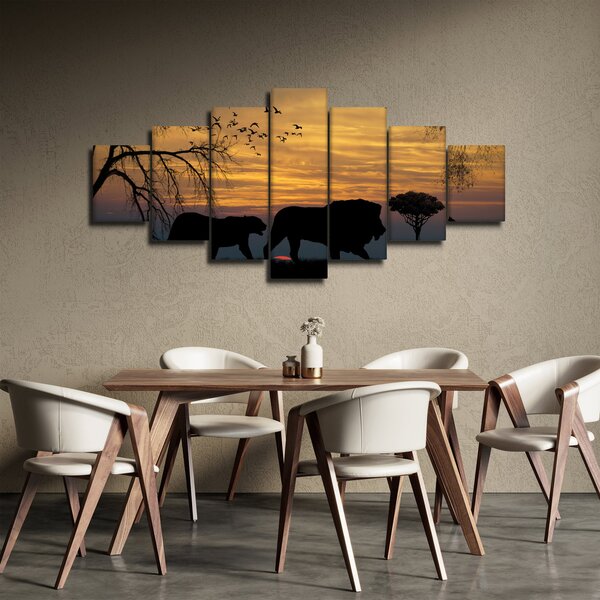 Obraz Safari (210x100 cm)
