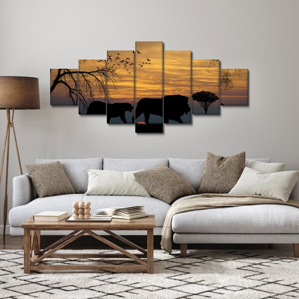 Obraz Safari (210x100 cm)
