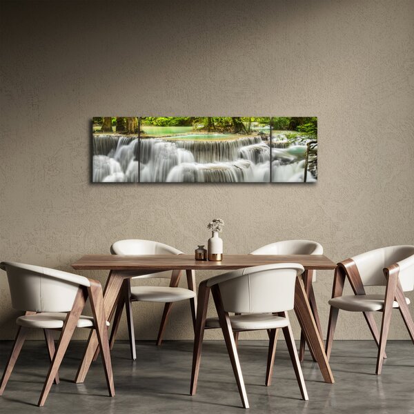 Obraz vodopádů (170x50 cm)