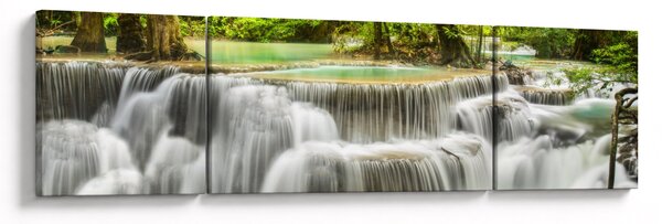 Obraz vodopádů (170x50 cm)
