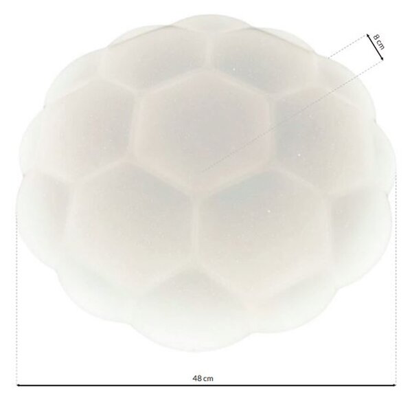 Stropní LED svítidlo Cloud, 1x LED 40w, 3000-6000k, w