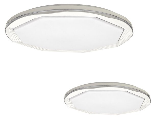Stropní LED svítidlo Optima, 1x LED 52w, 3000-6000k, w, s ovladačem
