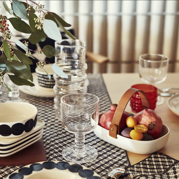 Marimekko Servírovací nádoba Oiva, bílá