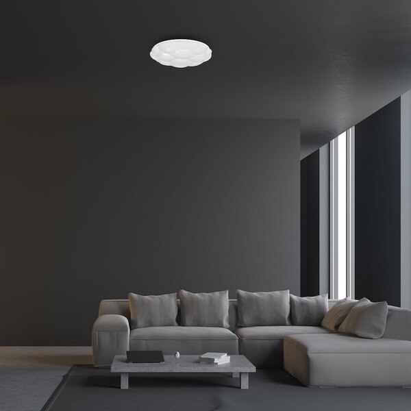 Stropní LED svítidlo Cloud, 1x LED 40w, 3000-6000k, w