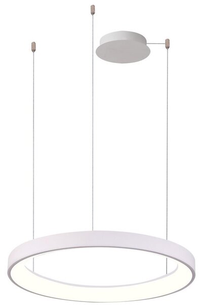 Azzardo AZ5015 -LED Stmívatelný lustr na lanku AGNES LED/38W/230V pr. 48 cm bílá