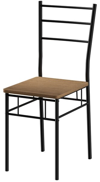 Deuba Jídelní set Leo - hnědá