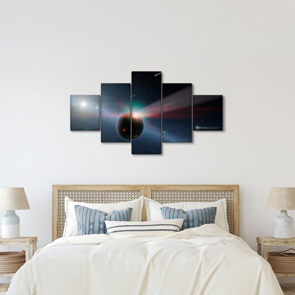 Obraz planetky (125x70 cm)