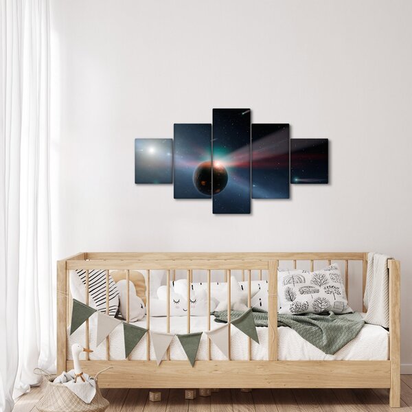 Obraz planetky (125x70 cm)