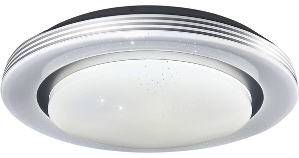 Stropní LED svítidlo Kelly, 1x LED 48w, 3000-6000k, b/s, s ovladačem
