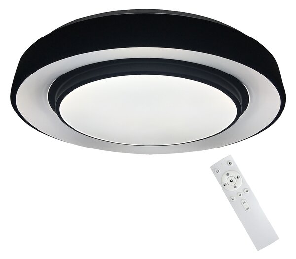 Stropní LED svítidlo Naomi Smart, 1x LED 24w, 3000-6000k, b, RGB, s ovladačem