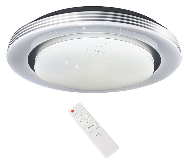 Stropní LED svítidlo Kelly, 1x LED 48w, 3000-6000k, b/s, s ovladačem