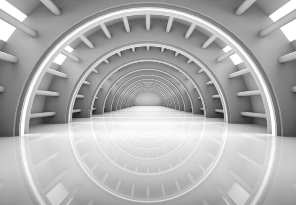 Fototapeta - 3D průchod (245x170 cm)