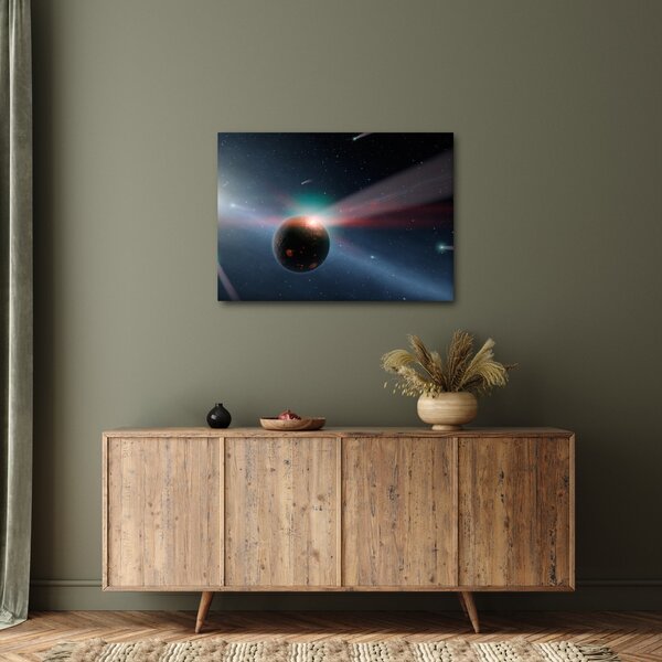 Obraz planetky (70x50 cm)