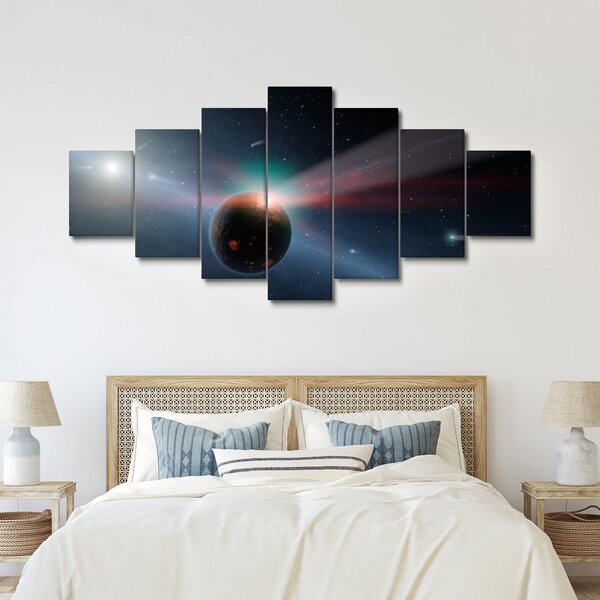 Obraz planetky (210x100 cm)