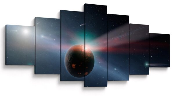 Obraz planetky (210x100 cm)