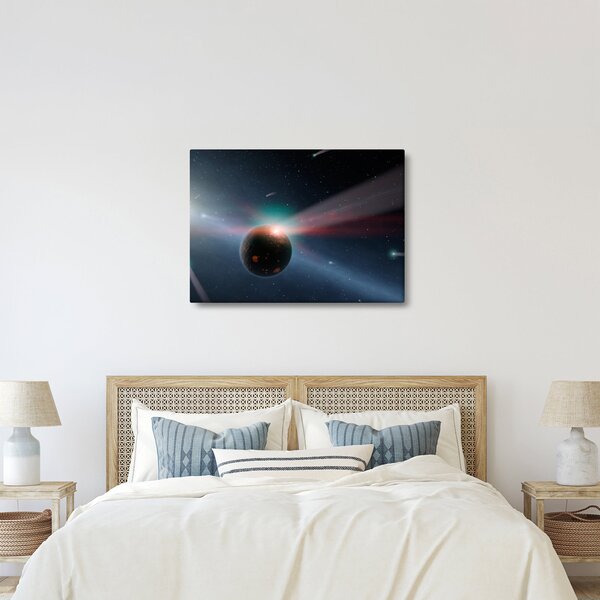 Obraz planetky (70x50 cm)