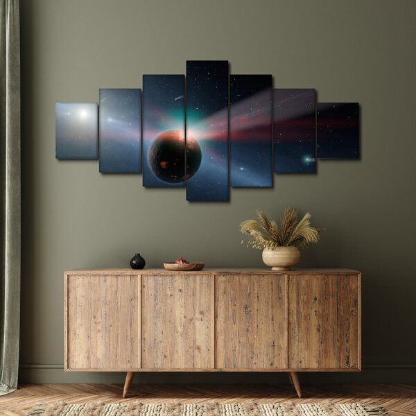 Obraz planetky (210x100 cm)