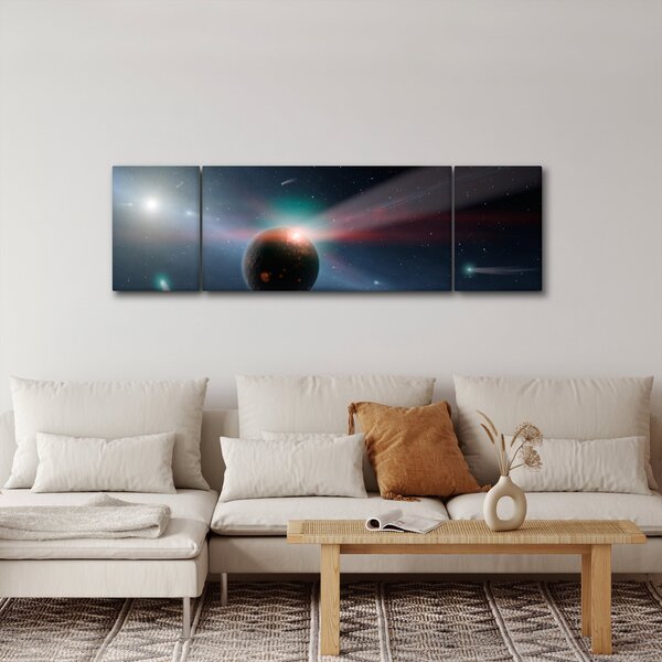 Obraz planetky (170x50 cm)
