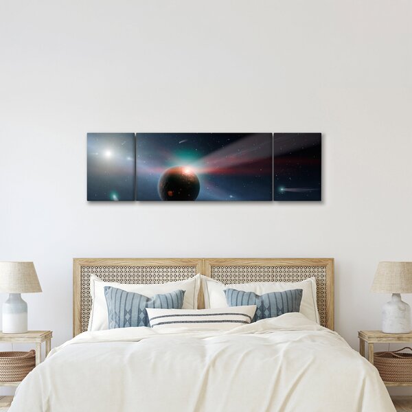 Obraz planetky (170x50 cm)