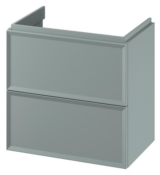 Cersanit S1021-009-Závěs. kou. skříňka pod umyvadlo MILLE SLIM 60x38 cm mintová