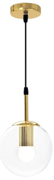 Závěsné svítidlo TOOLIGHT zlaté skleněné 1bodové 105 cm