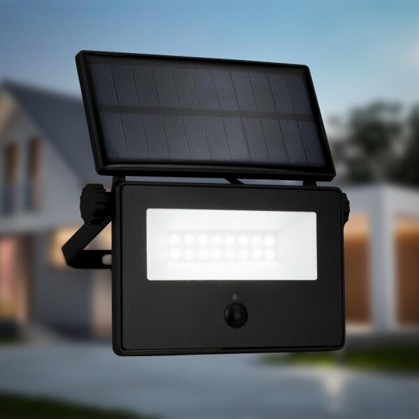 Brilo - LED Solární reflektor se senzorem LED/5W/5,5V IP54 1200 mAh