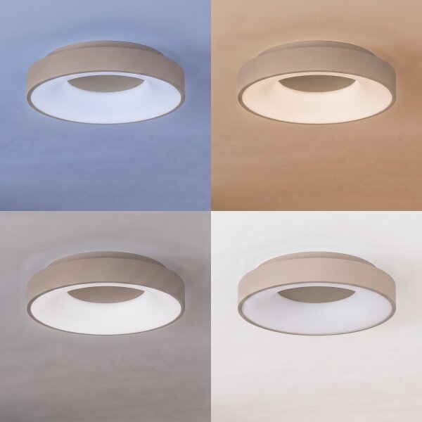 BRILAGI - LED Stm stropní svítidlo FALCON II LED/67W/230V pr. 40 cm béžová + DO