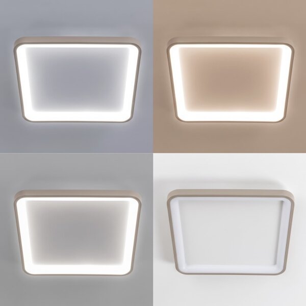 BRILAGI - LED Stm stropní svítidlo FALCON SLIM LED/50W/230V bílá/béžová + DO