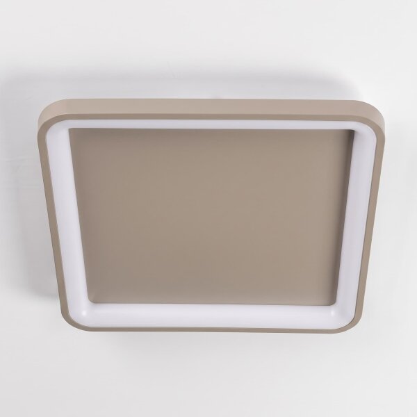 BRILAGI - LED Stm stropní svítidlo FALCON SLIM LED/50W/230V 50x50 cm béžová + DO