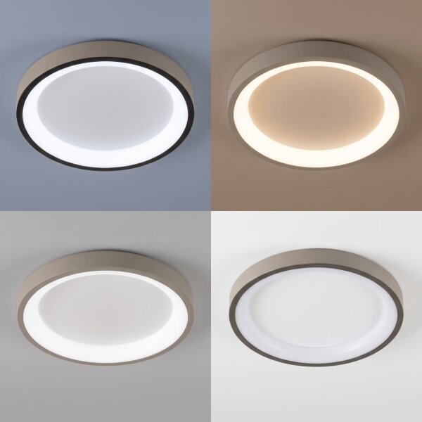 BRILAGI - LED Stm stropní svítidlo FALCON SLIM LED/42W/230V bílá/béžová + DO