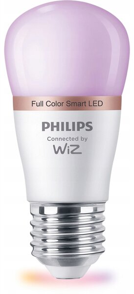 LED žárovka E27 P45 4,9W = 40W 2200-6500K + RGB SMART WiFi Philips WiZ