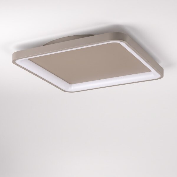 BRILAGI - LED Stm stropní svítidlo FALCON SLIM LED/50W/230V 50x50 cm béžová + DO