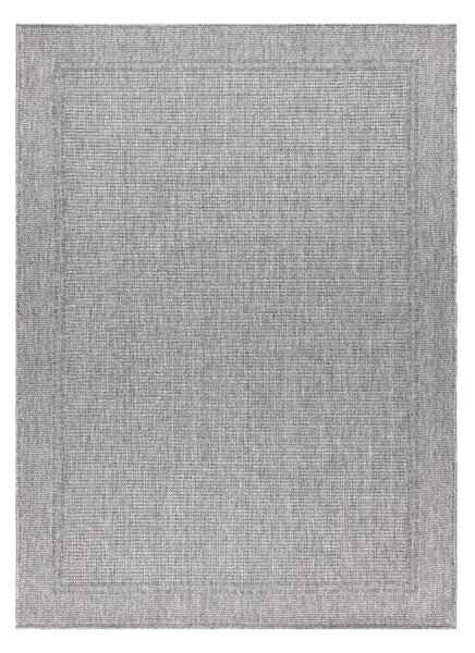 Dywany Łuszczów Kusový koberec Timo 5979 Light grey – na ven i na doma - 140x190 cm
