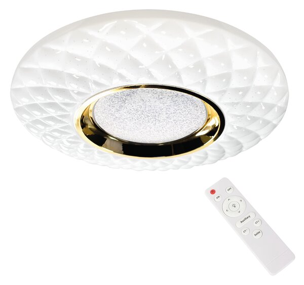 Stropní LED svítidlo Tokyo, 1x LED 24w, 3000-6000k, w/g, s ovladačem