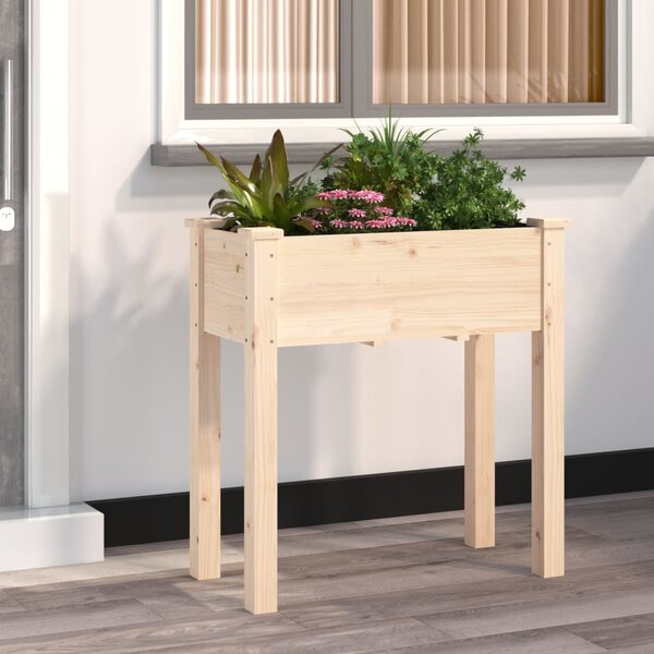 Truhlík s vložkou 71 x 37 x 76 cm masivní jedlové dřevo