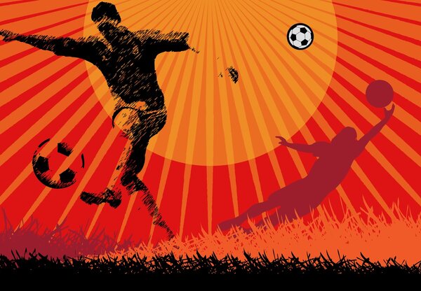 Fototapeta - Fotbal (245x170 cm)